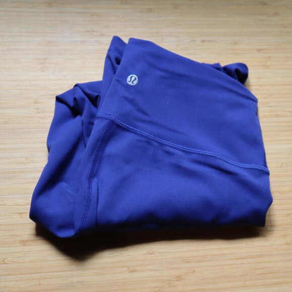 lululemon wunderunder Larkspur  size 8 25" inseam - Picture 1 of 5